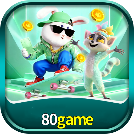 Imagem promocional da 80game mostrando a plataforma e suas vantagens